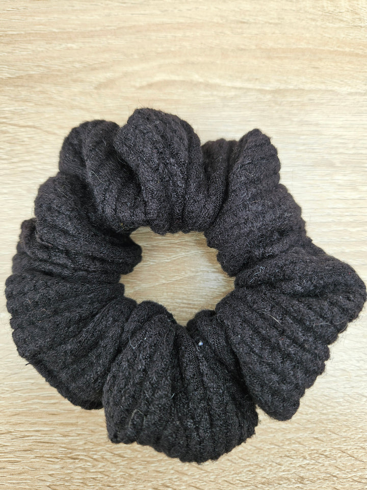 Jessica Textured Scrunchie Grey