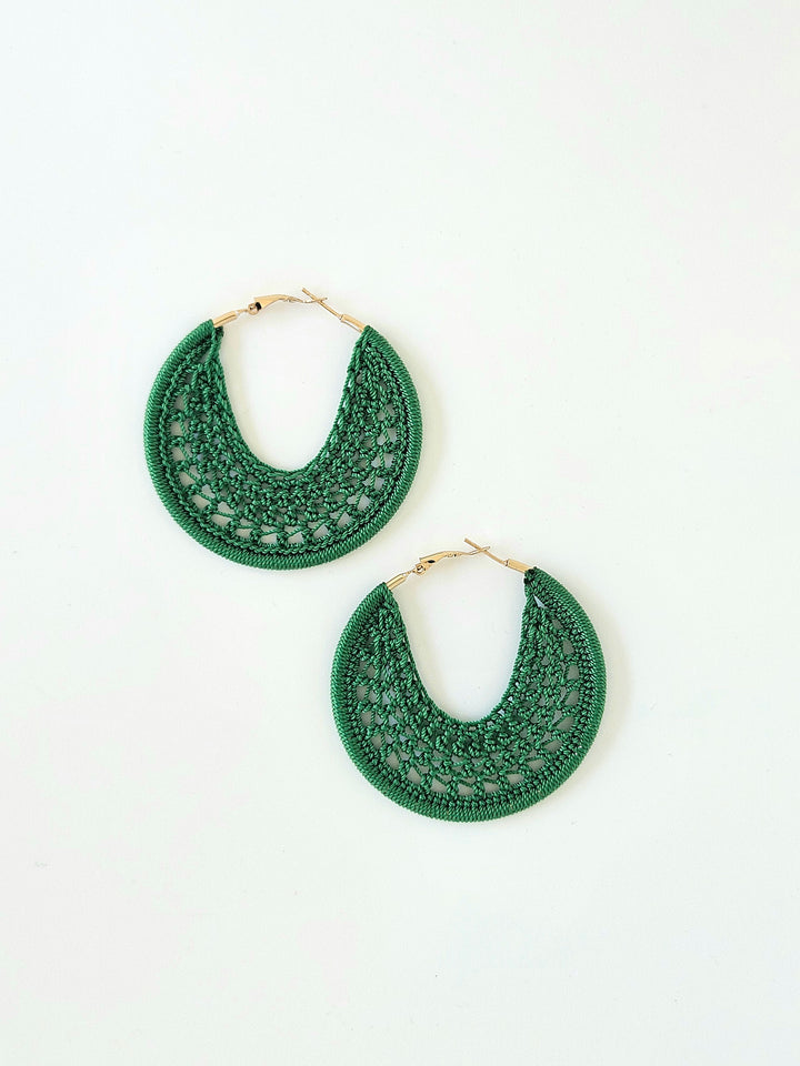 Lisa Earrings Green