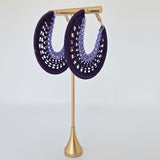 Gina Earrings Ruby