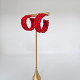 Jennifer Earrings Red