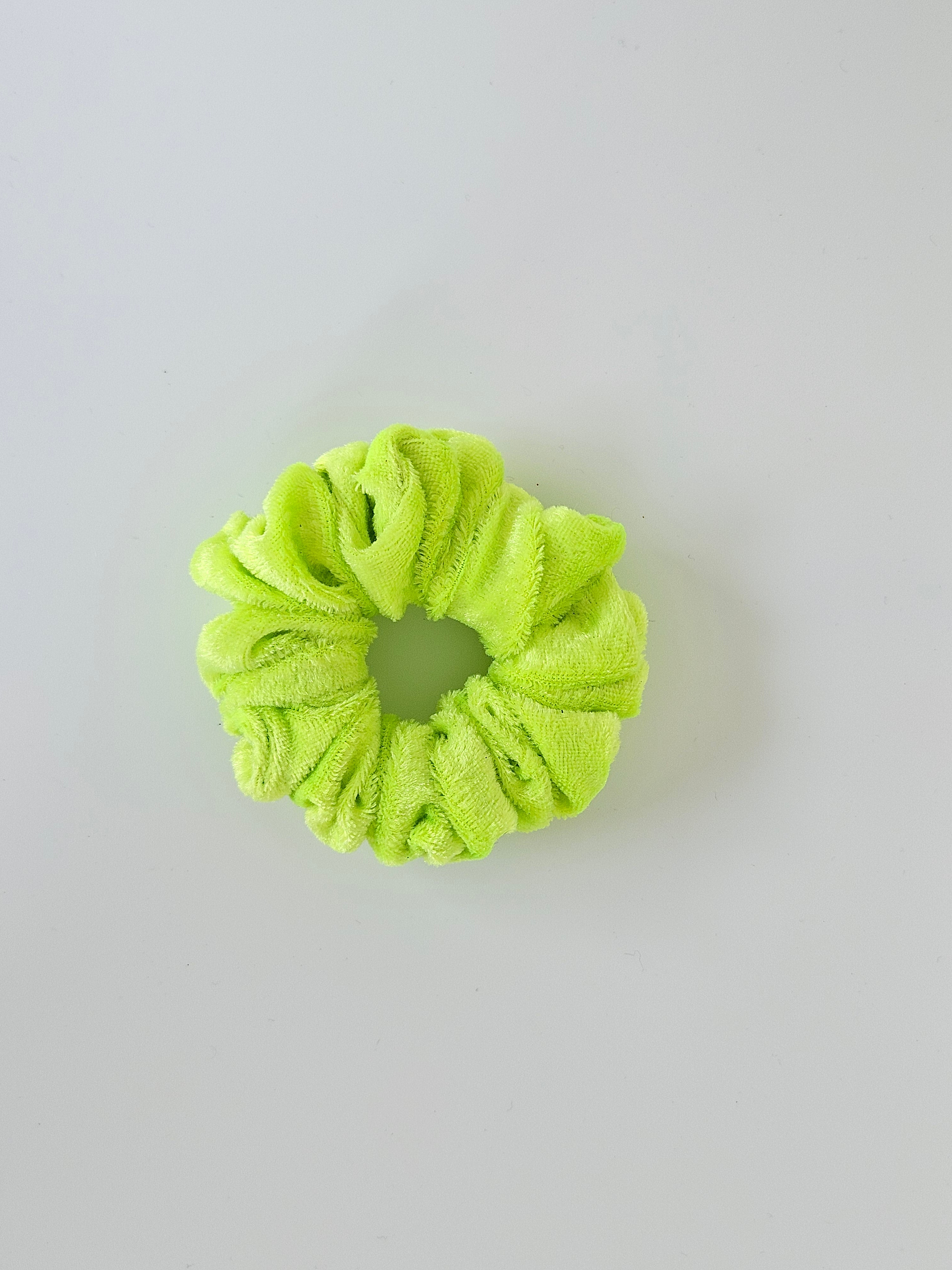 Velvet Lumo Scrunchie