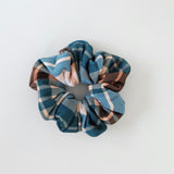 Plaid Scrunchie Red