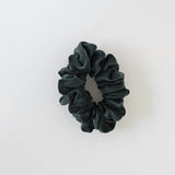 Velvet Green Scrunchie