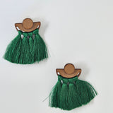 Becka Earrings Brown