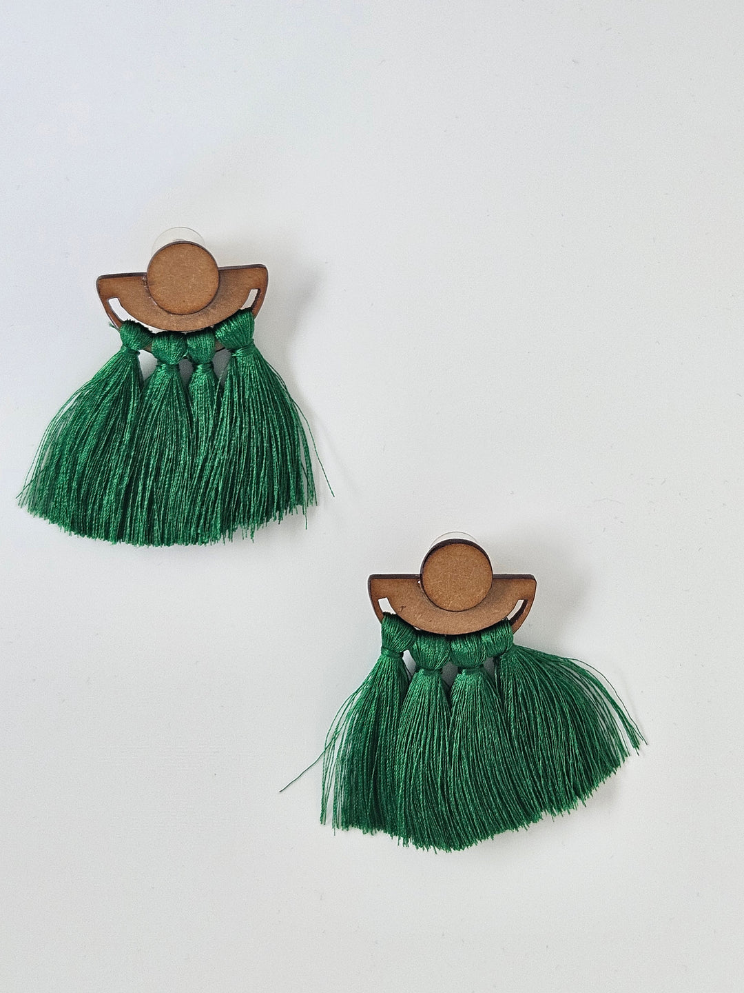 Becka Earrings Green