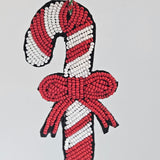 Beaded Candycane Ornament