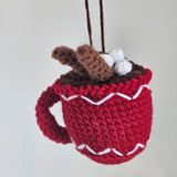 Crochet Hot Cocoa Ornament