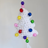 Crochet Christmas Tree with Ornaments