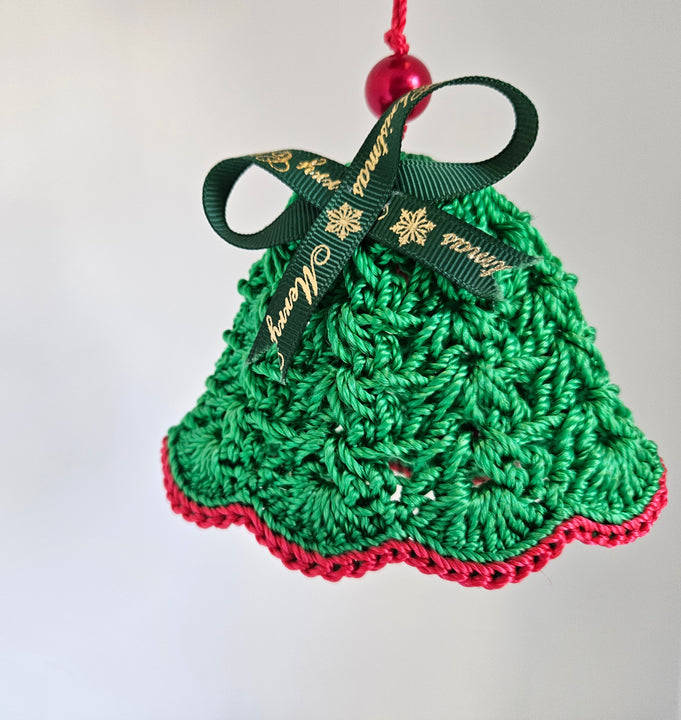 Crochet Bell Ornament