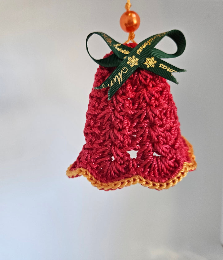 Crochet Bell Ornament