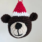 Crochet Bear Ornament