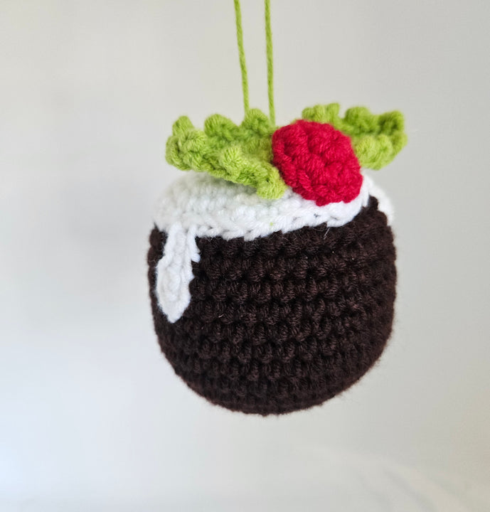 Crochet Mistletoe Ornament