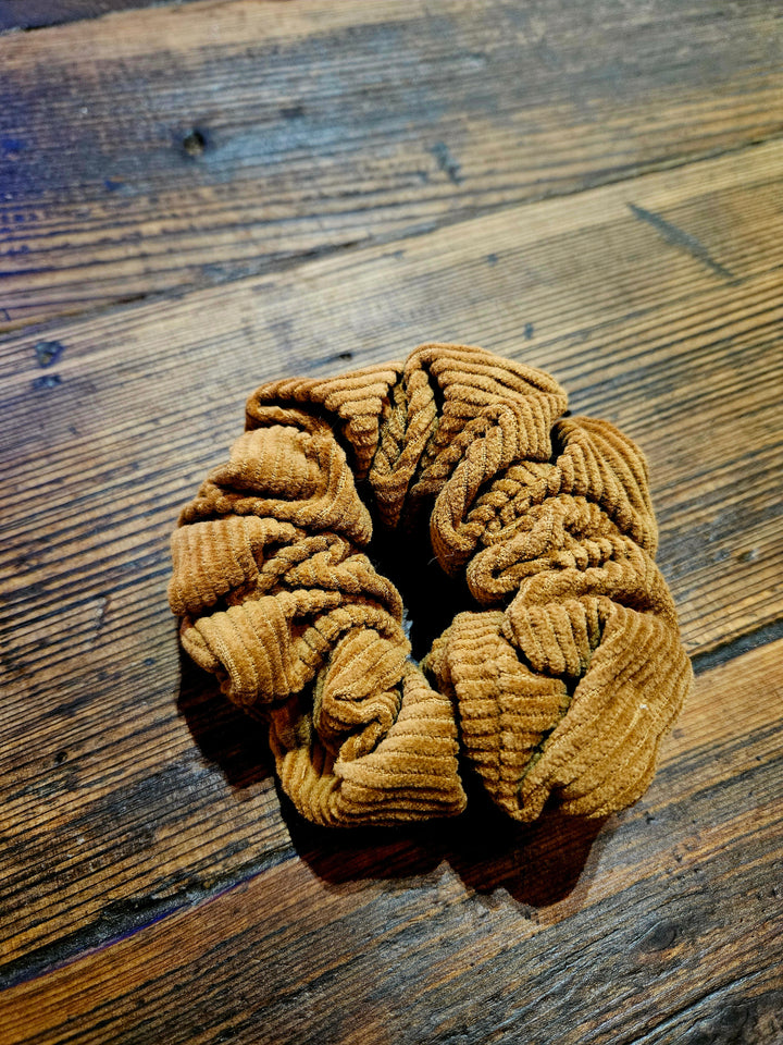 Corduroy Scrunchie Coffee