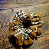Fall Print Scrunchie