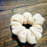 Jessica Textured Scrunchie Cream