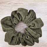 Corduroy Scrunchie Black