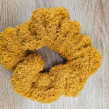 Teddy Soft Scrunchie Mustard