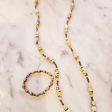 Nicole Upcycled Paper Bead Bracelet