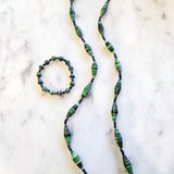 Nicole Upcycled Paper Bead Bracelet
