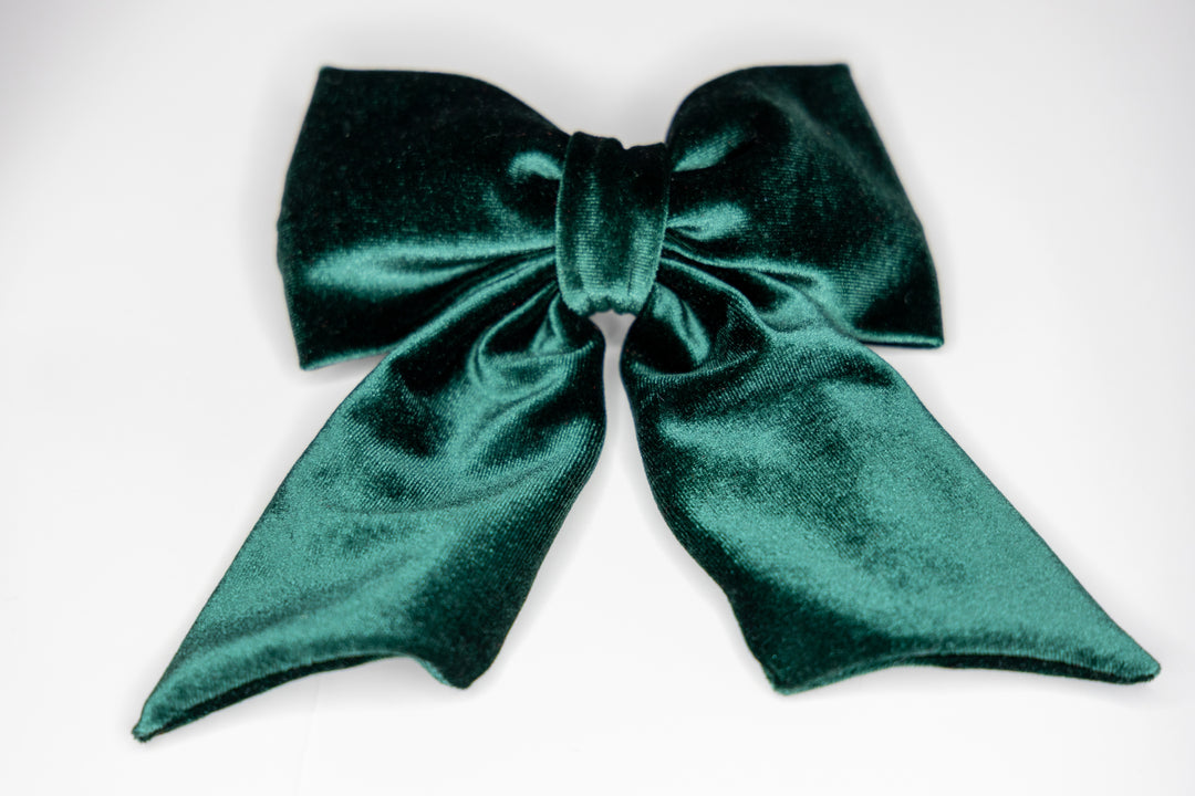 Mistletoe Green bow