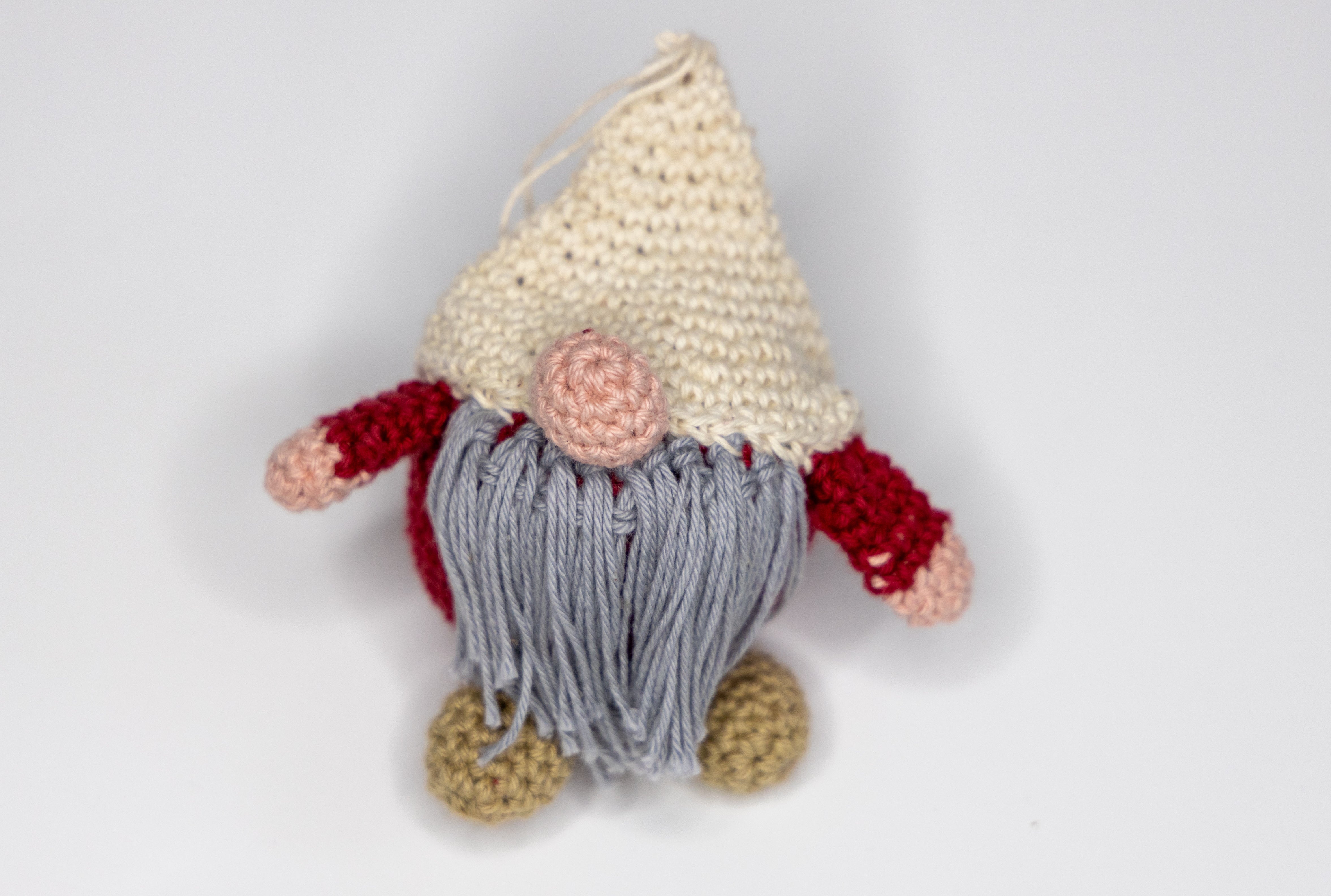 Crochet Gnome Ornament