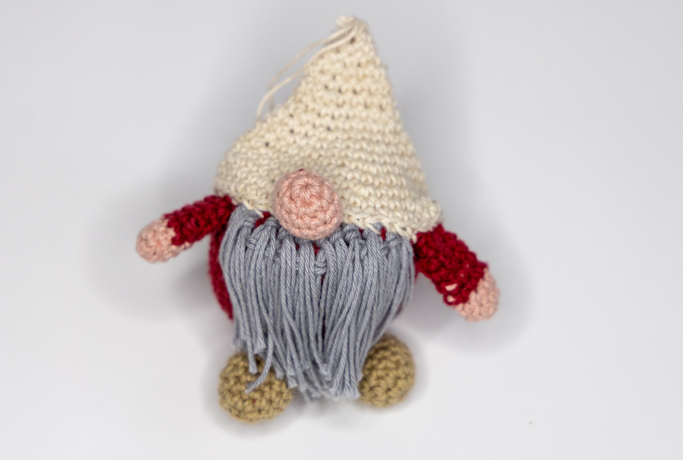 Crochet Gnome Ornament