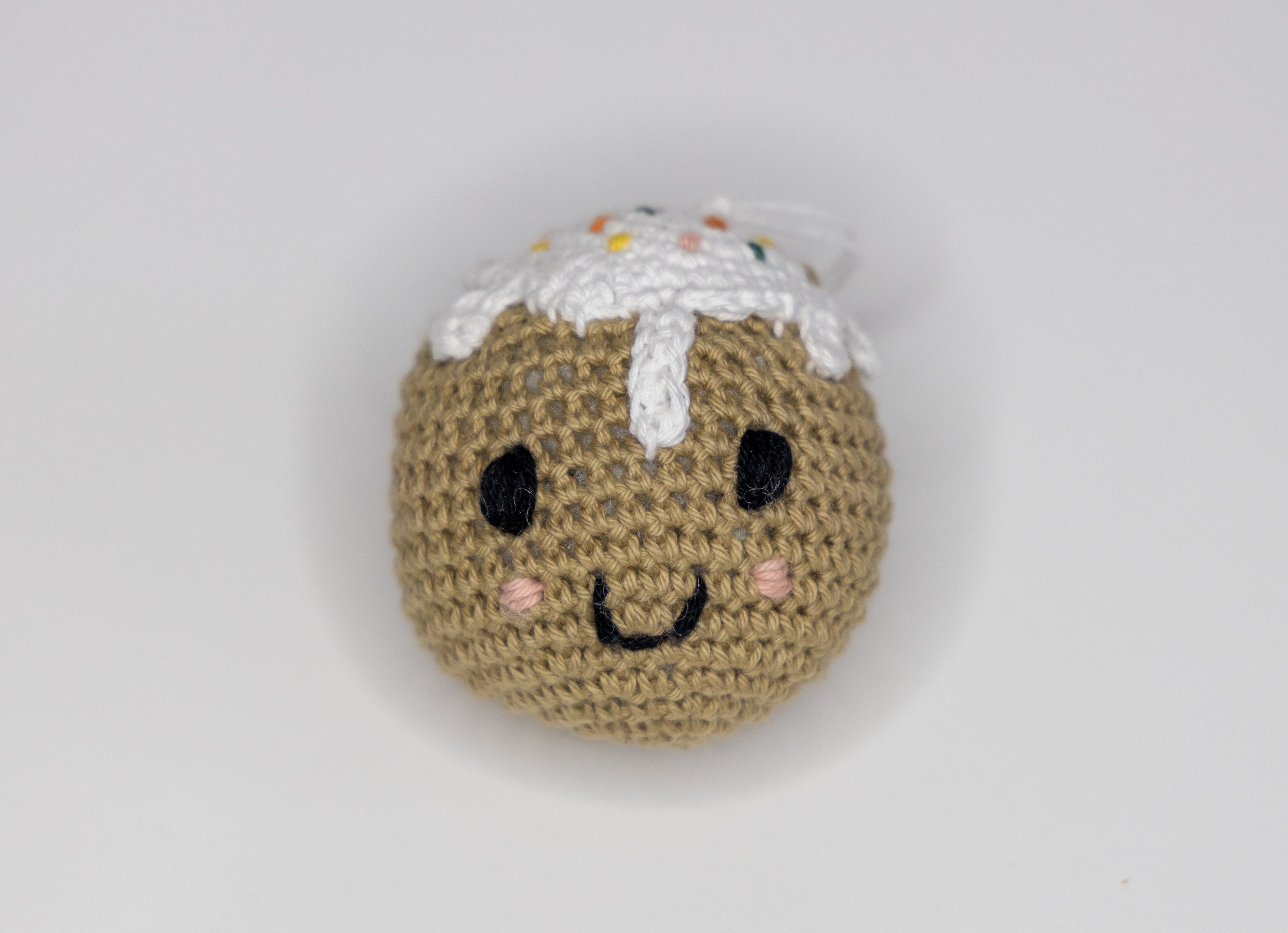 Crochet Sprinkles Ornament