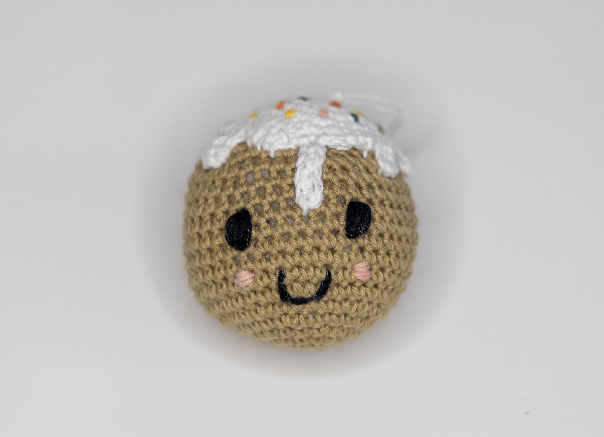 Crochet Sprinkles Ornament