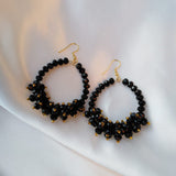 Anele Crystal Hoop Earrings