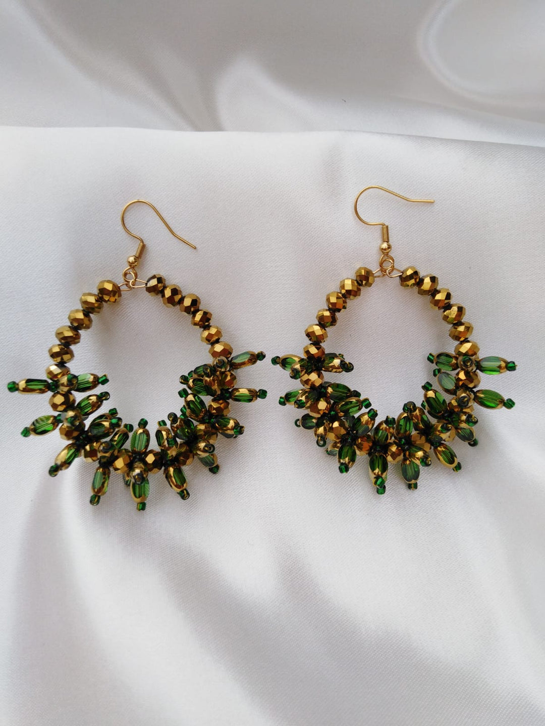 Anele Crystal Hoop Earrings