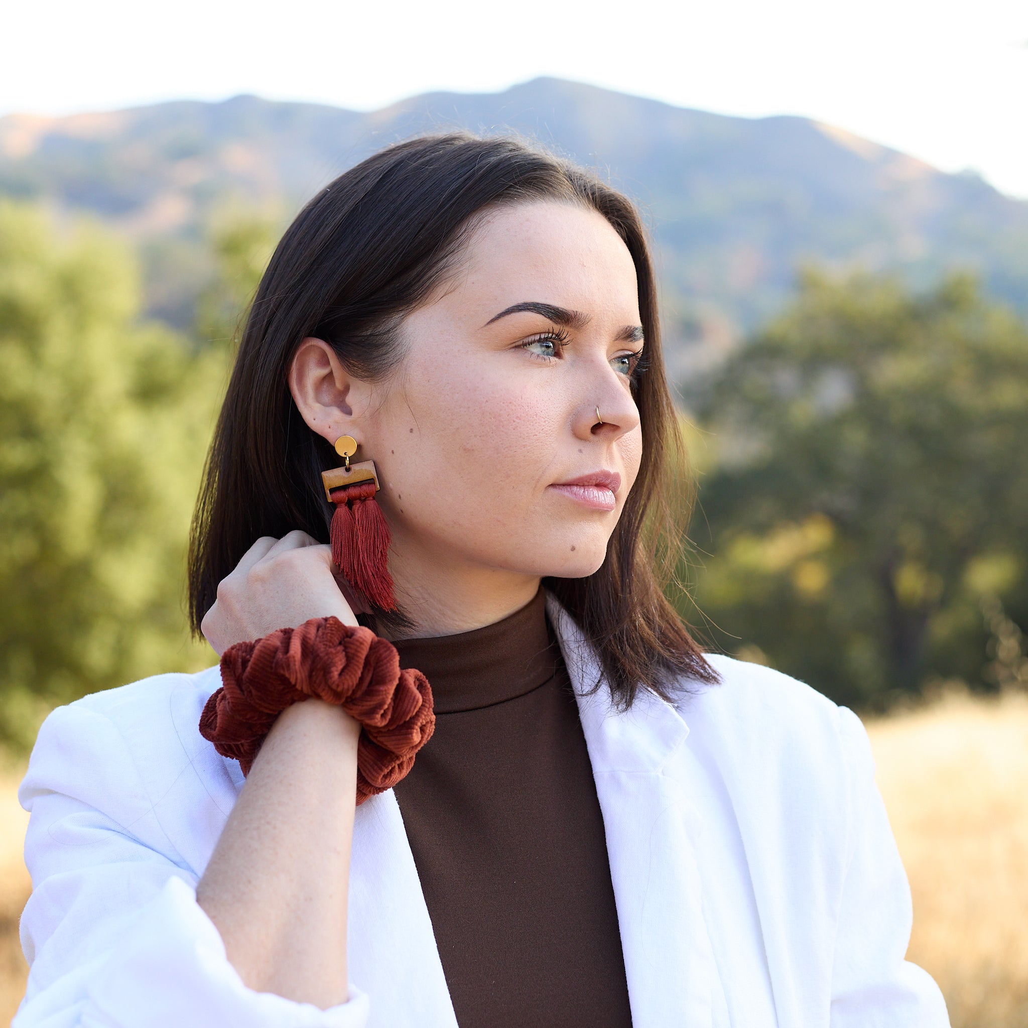 Ana Earrings Coral