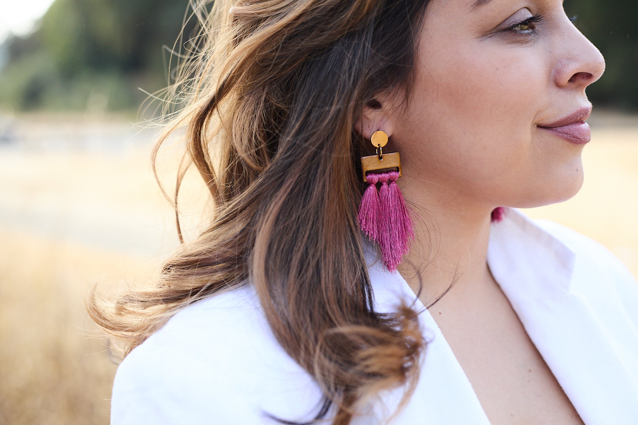 Ana Earrings Mustard