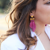 Ana Earrings Olive