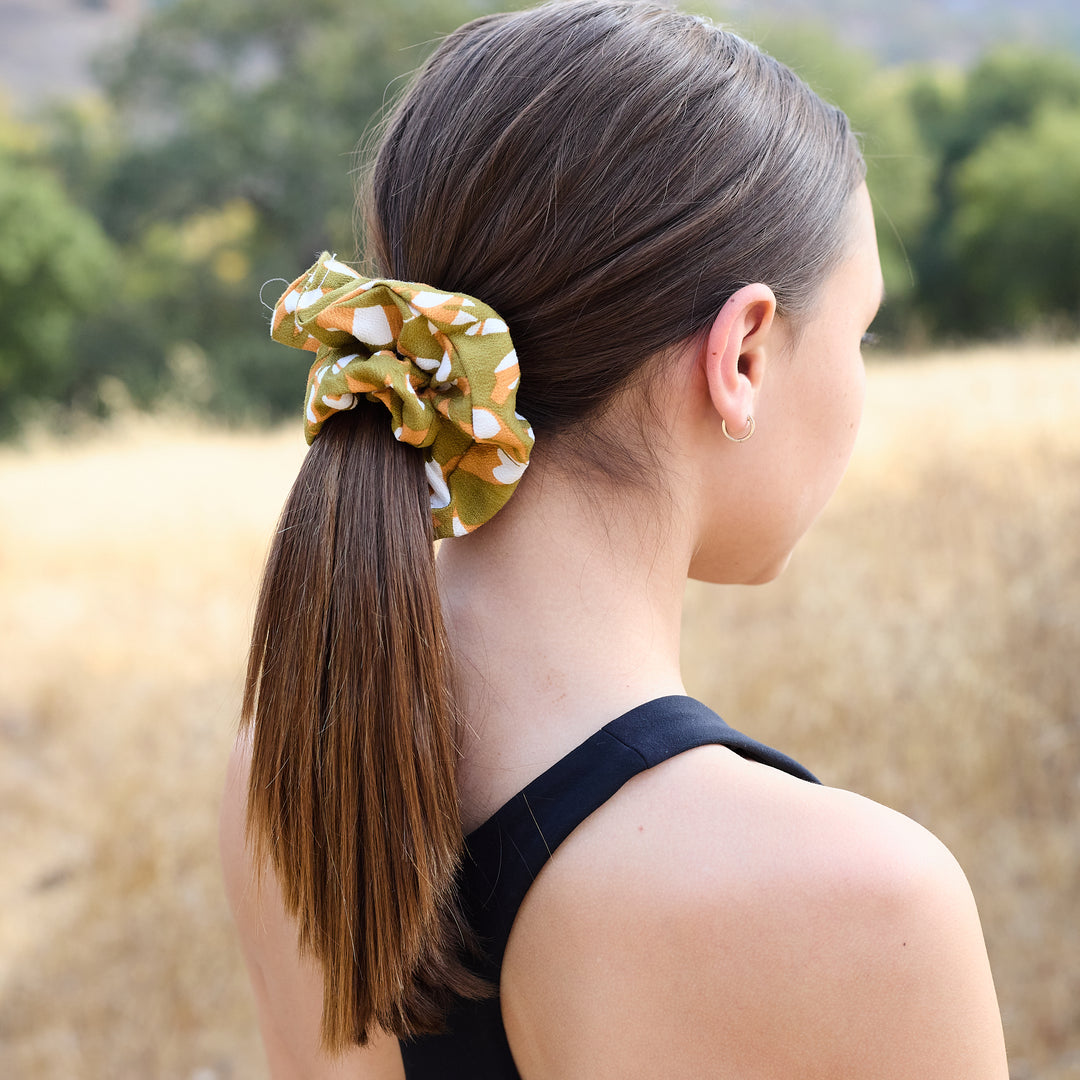 Print Scrunchie Fall