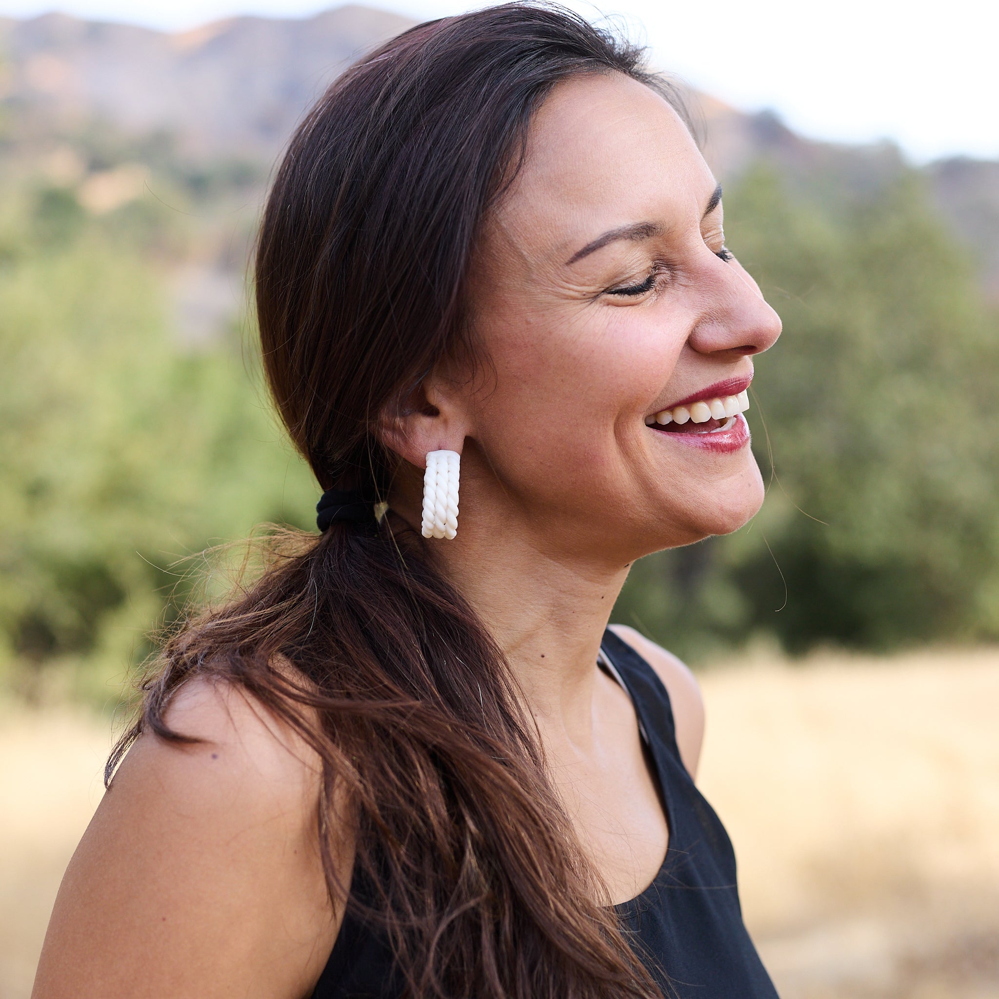 Jennifer Earrings Orange