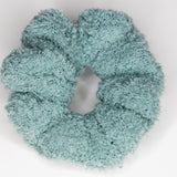 Light Turquoise Fluffy Scrunchie