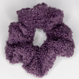 Purple Heart Fluffy Scrunchie