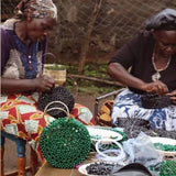 The Wendy Recycled Plastic & Glass Beaded Bags