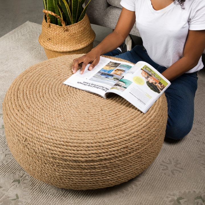 Valerie Upcycled Tire Ottoman