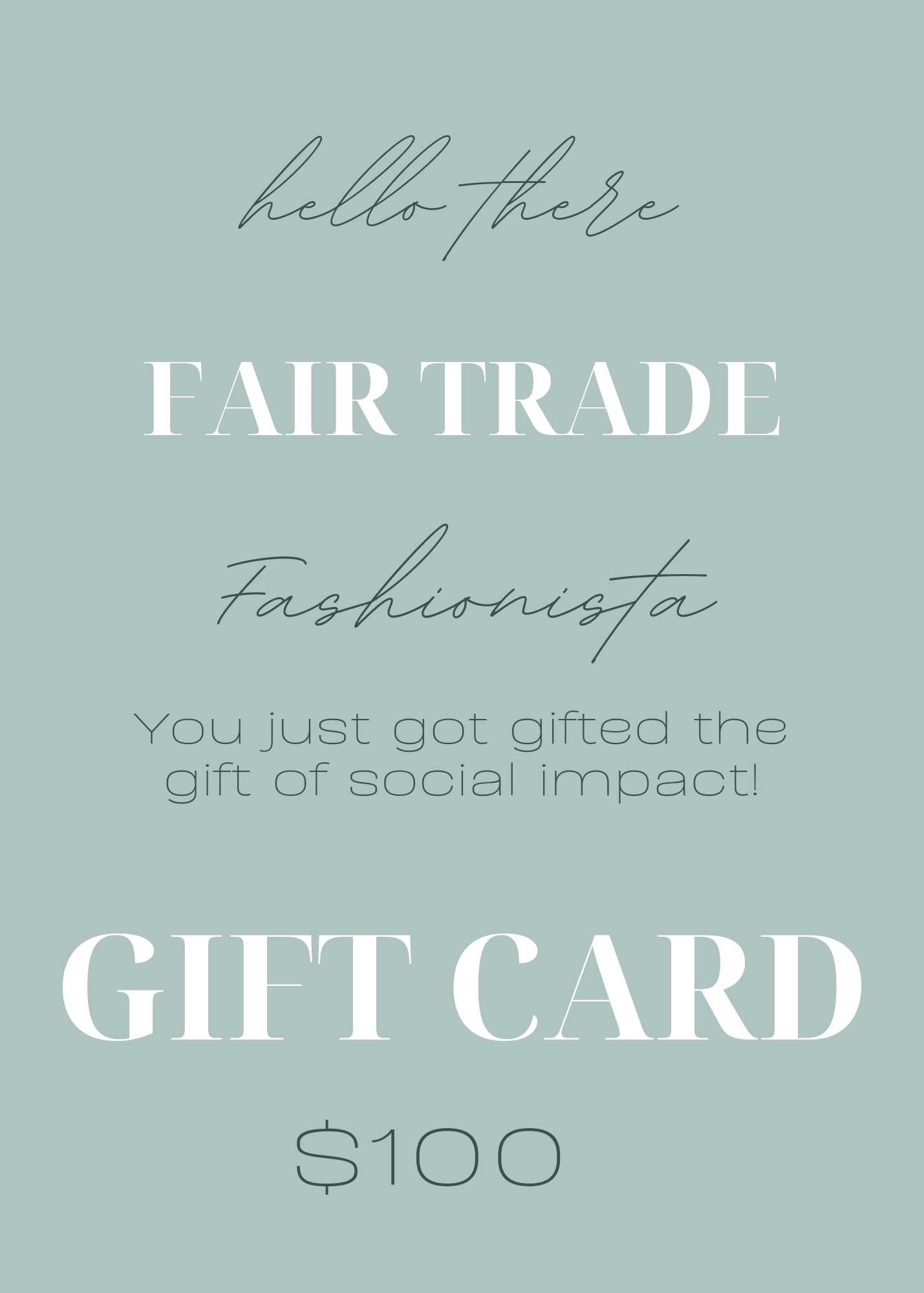 ShopConsciously Gift Card