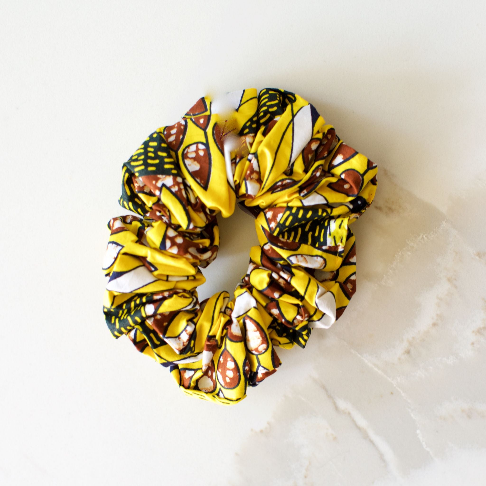Small African Print Scrunchies