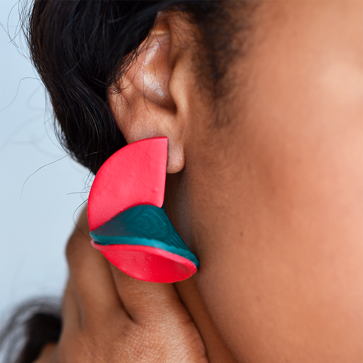 Christmas Fold Earrings