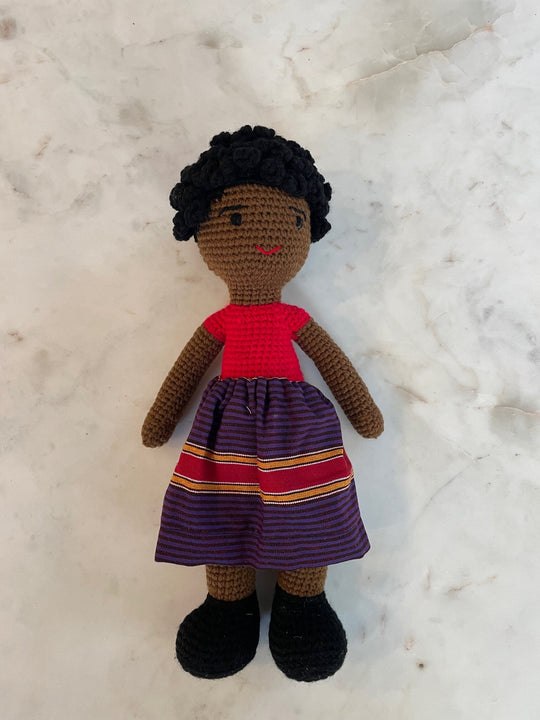 Crochet Doll Kikoy Skirt