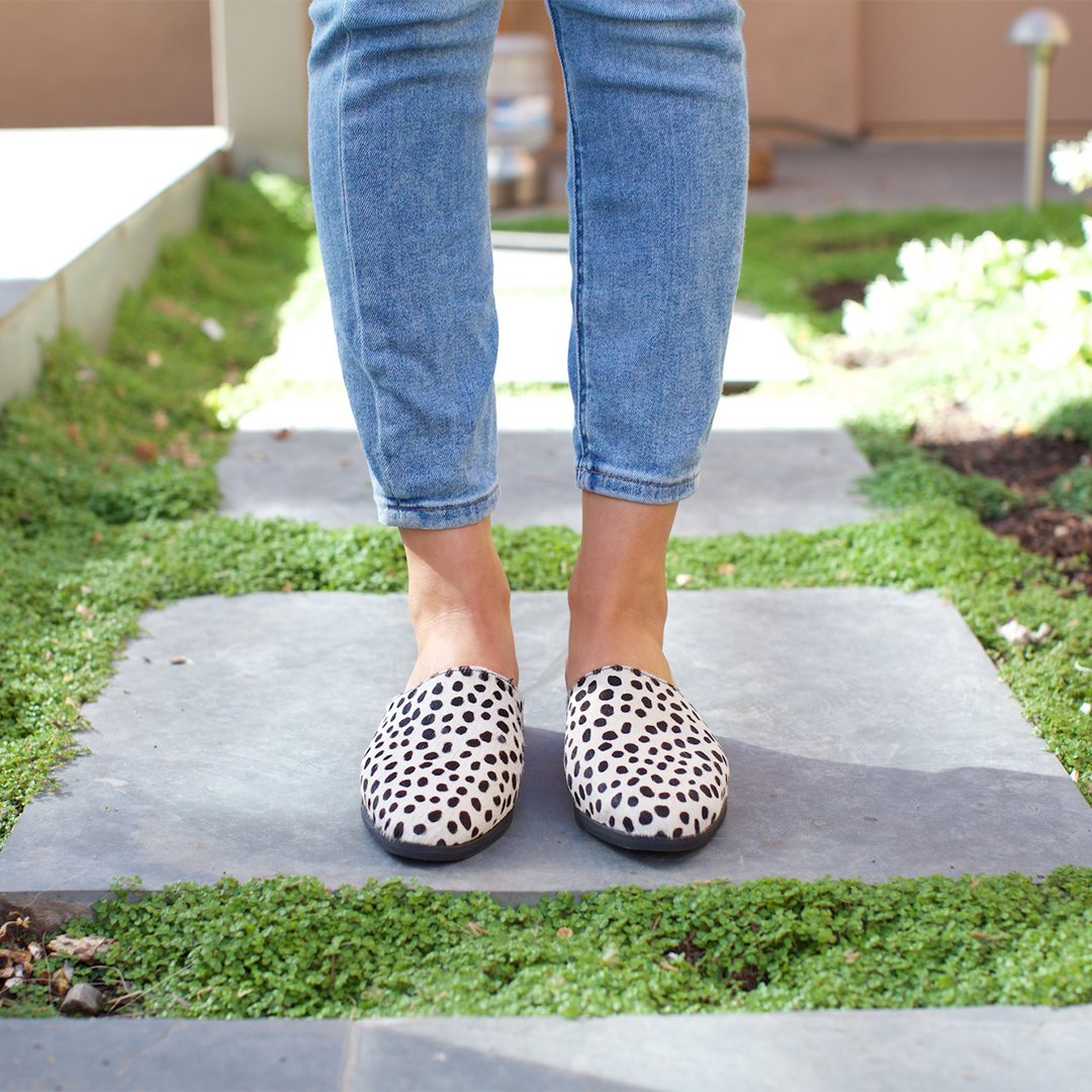 Nguni Polka-Dot Mule