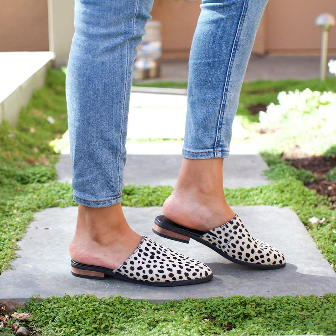 Nguni Polka-Dot Mule