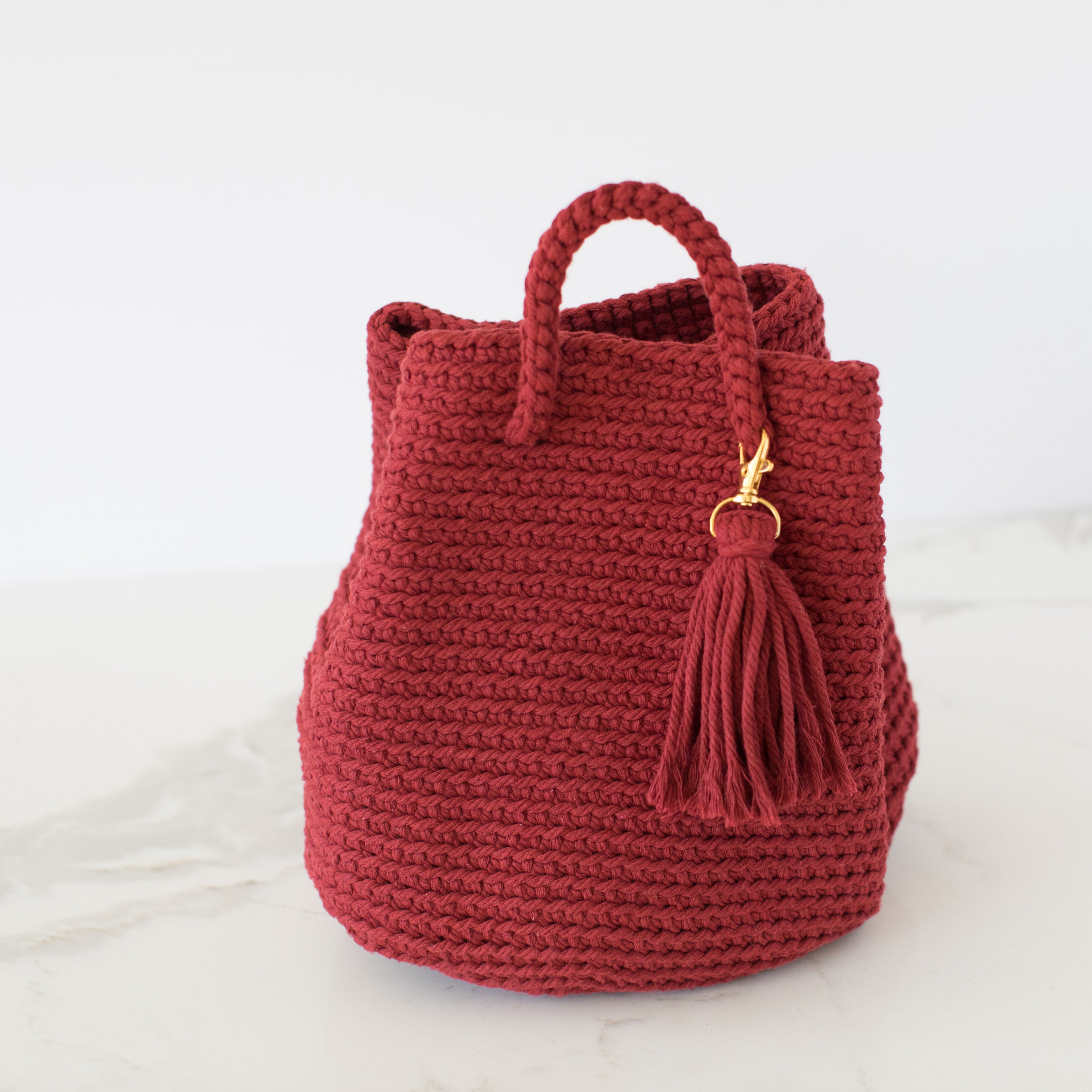Crochet Bucket Handbag