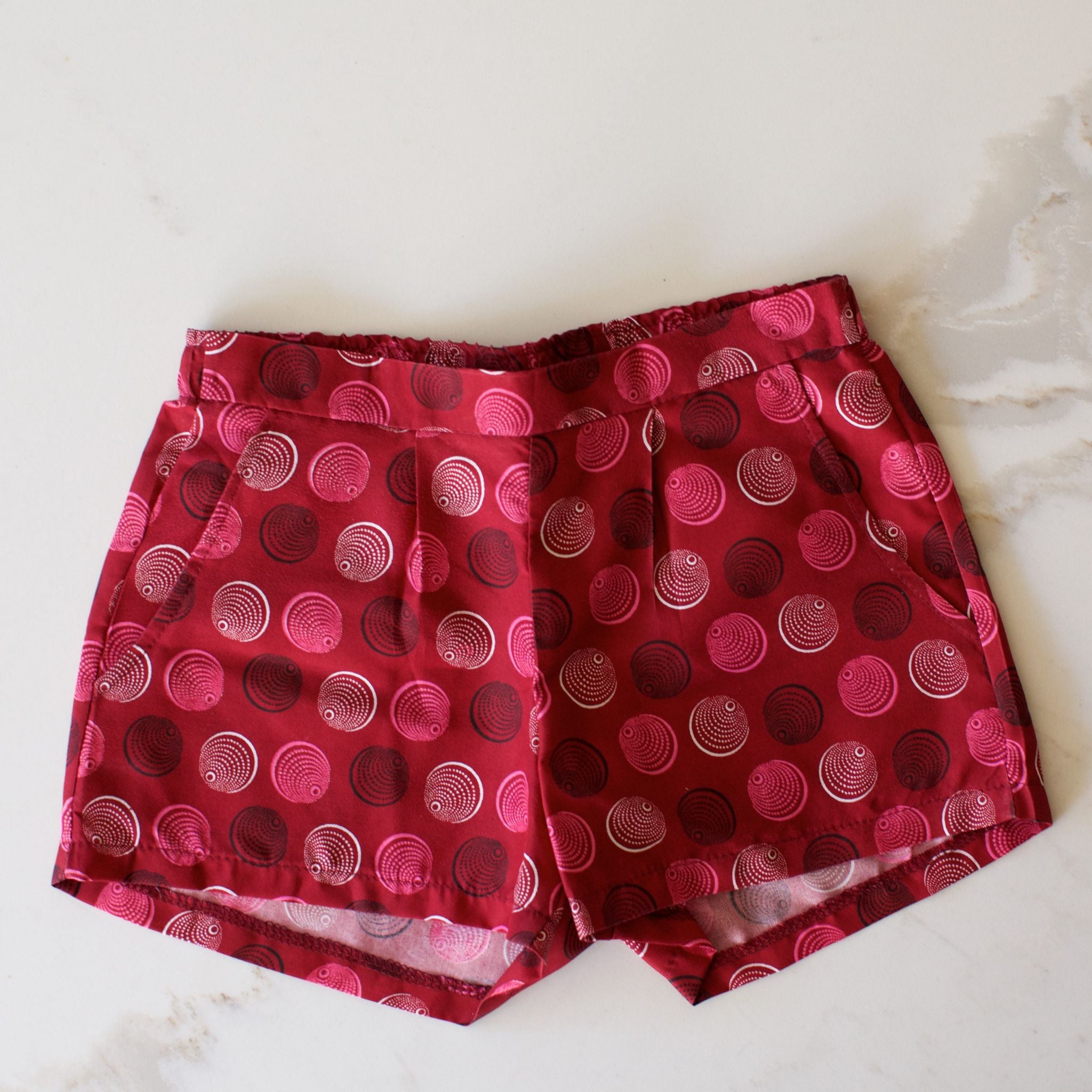 Kiddies Top and Short Set - Red
